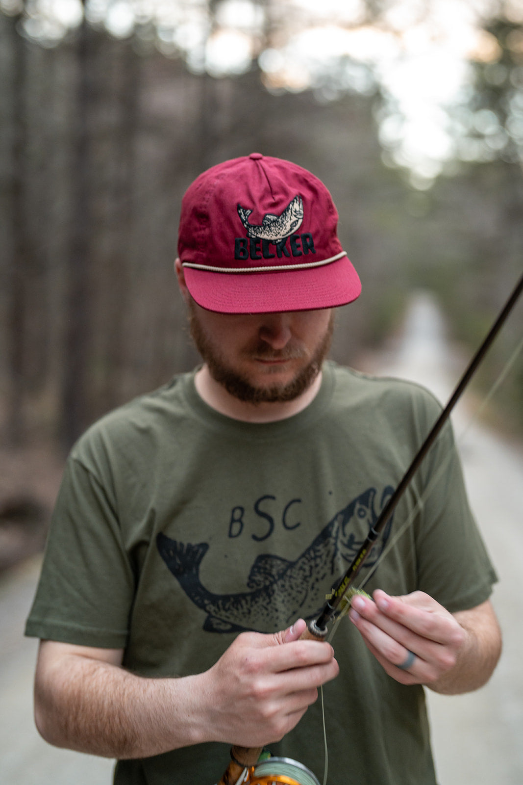 BSC Fish Hat - Red