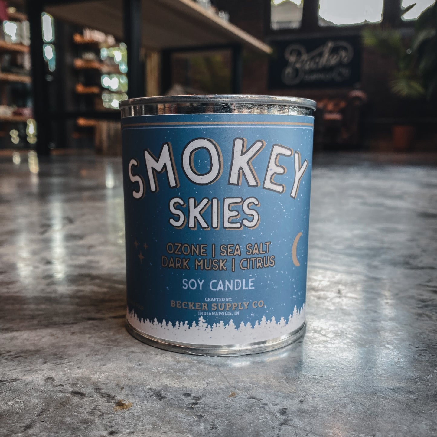 Smokey Skies Candle - 1 Pint